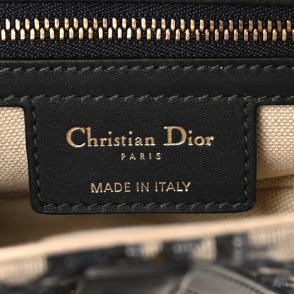 Christian Dior Oblique Saddle Bag Blue 6 of 11