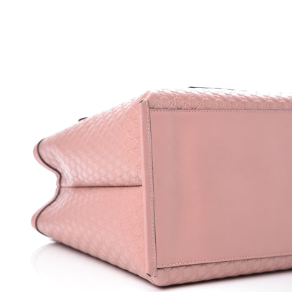 Gucci Soft Microguccissima Medium Tote Soft Pink 9 of 10