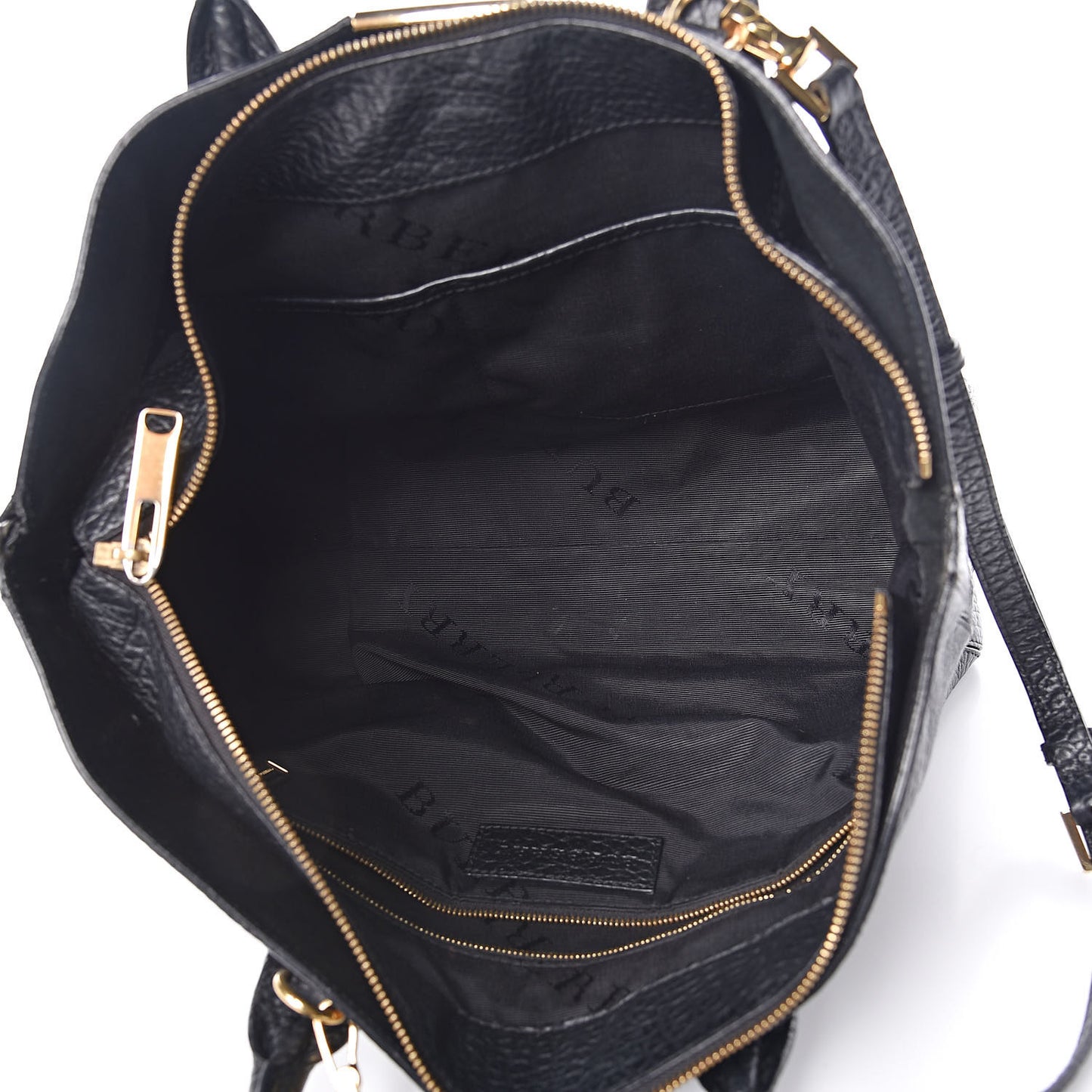 Heritage Grain Medium Dewsbury Tote Black