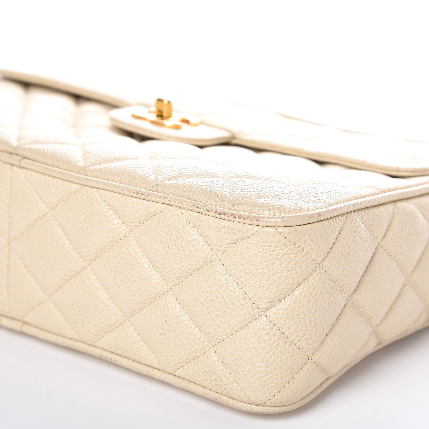 Chanel Caviar Quilted Camera Case Beige Clair 11 of 13