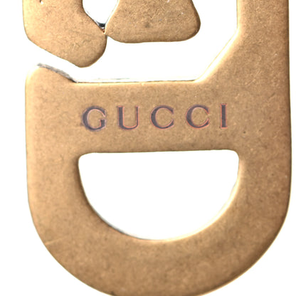 Gucci Pearl Loved Earrings Aged Gold 5 of 8