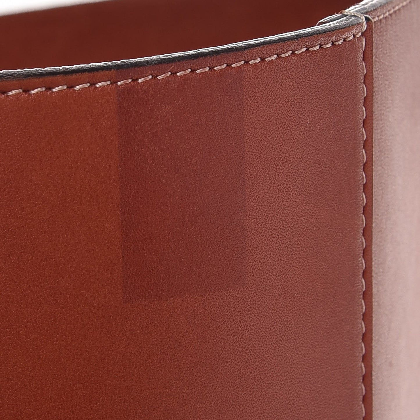 Natural Calfskin Large Holdall Shoulder Bag Brick