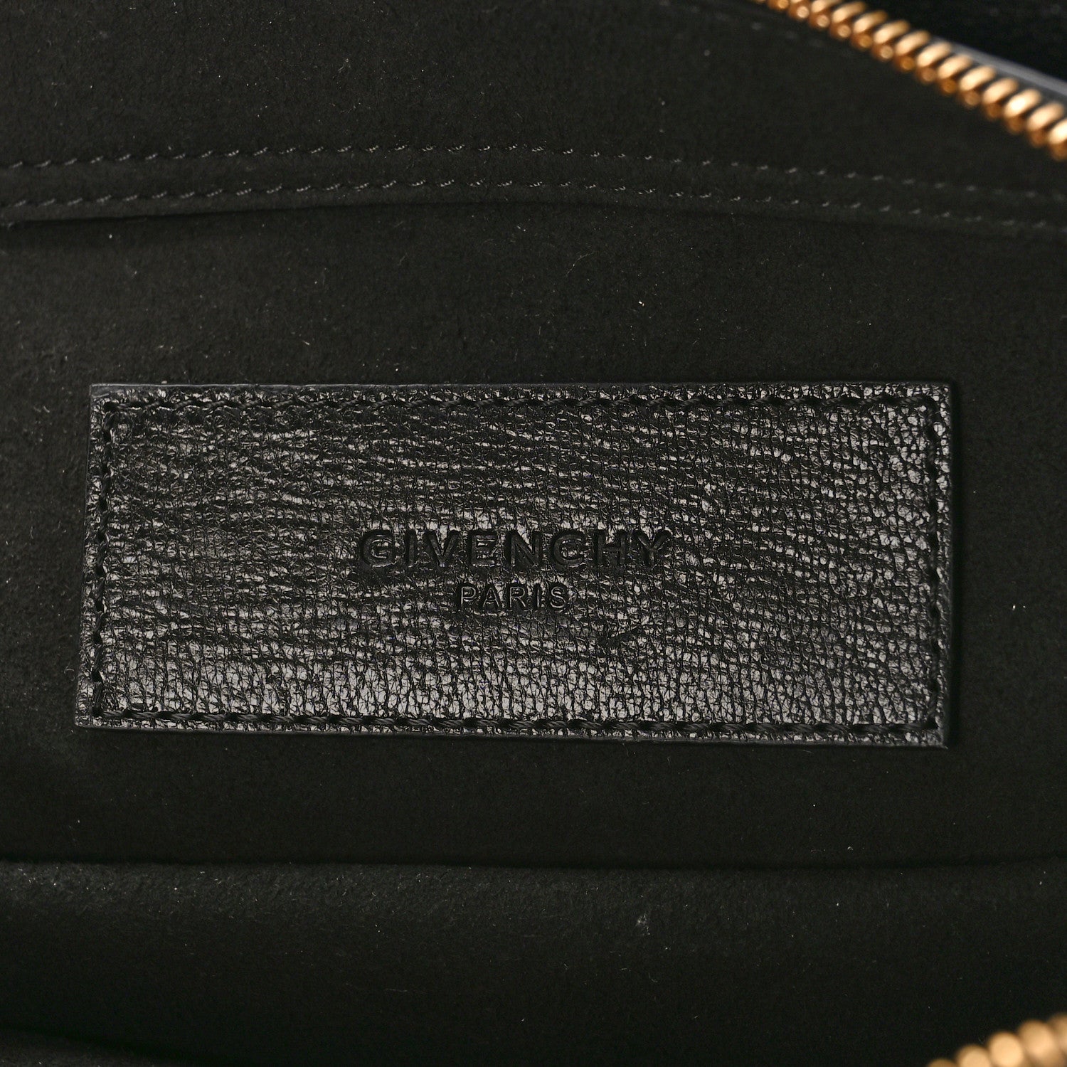 Givenchy Goatskin Suede Cross 3 Crossbody Bag Black 6 of 8