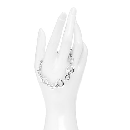 Tiffany Sterling Silver Heart Stencil Bracelet 2 of 4