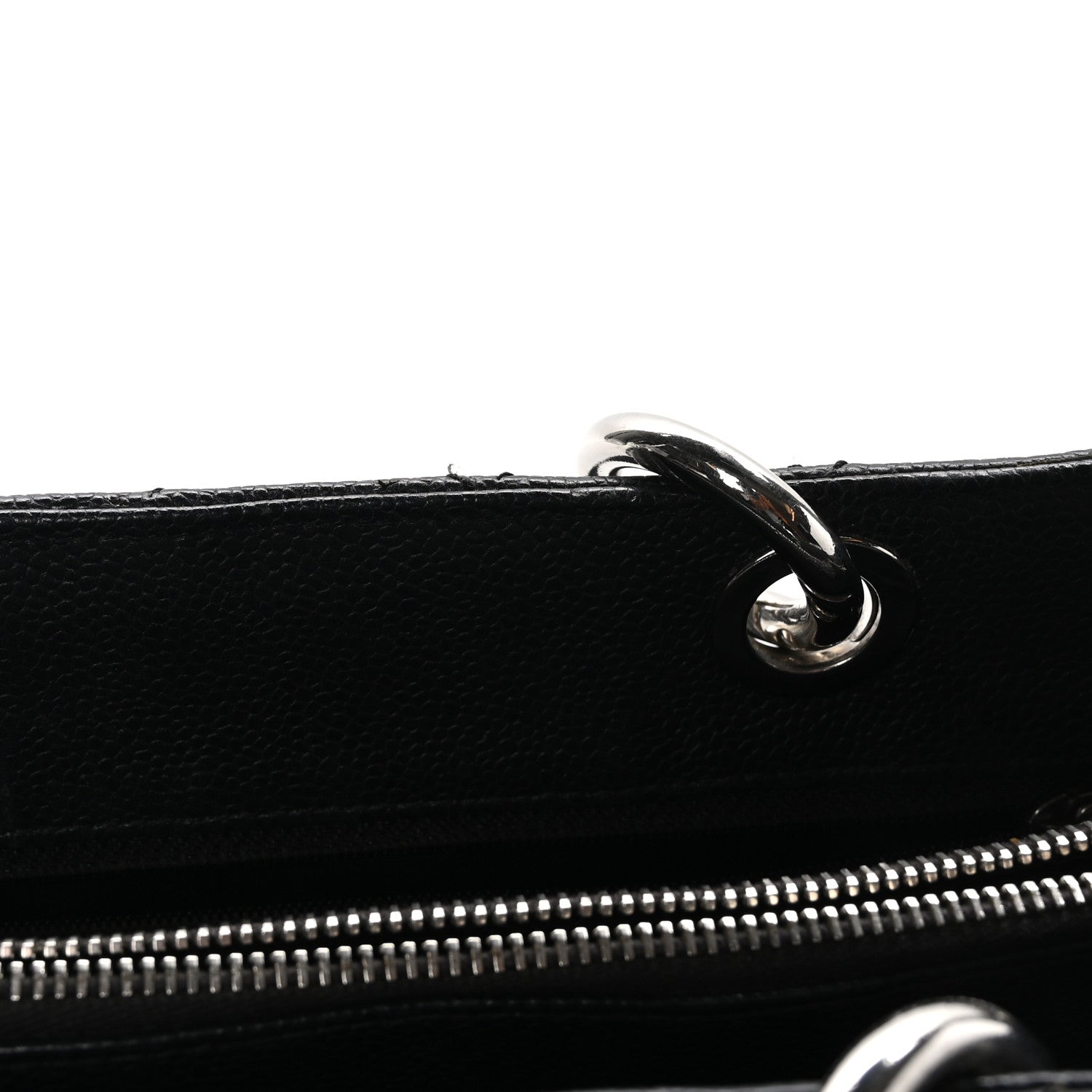 Chanel Caviar Quilted Grand Shopping Tote GST Black 11 of 12