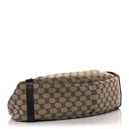 Gucci Monogram Medium Abbey Shoulder Bag Dark Brown 4 of 11