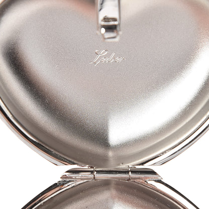 Judith Leiber Crystal Heart Minaudiere Pill Box 4 of 4