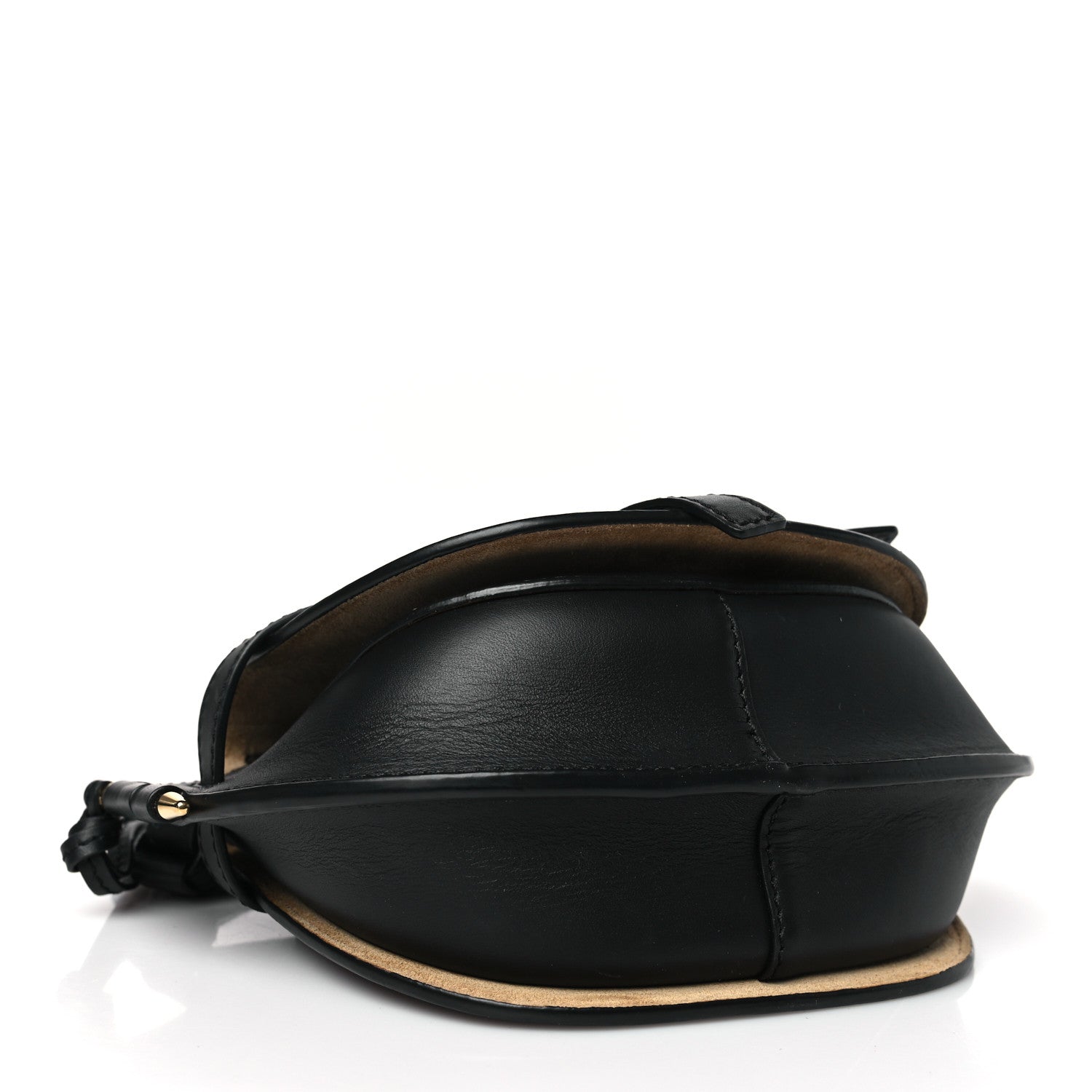 Loewe Calfskin Jacquard Mini Gate Dual Bag Black 4 of 8