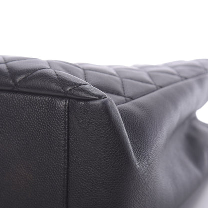 Chanel Caviar Quilted Grand Shopping Tote GST Black 9 of 12