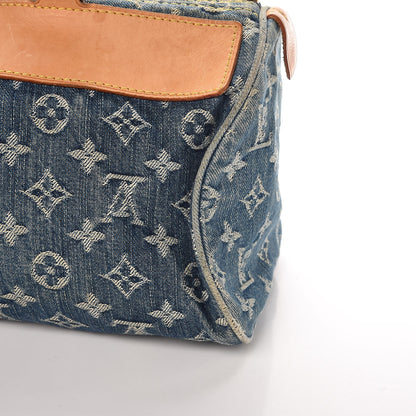 Louis Vuitton Monogram Denim Neo Speedy Blue 13 of 17