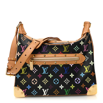 Louis Vuitton Monogram Multicolor Boulogne Black 1 of 10