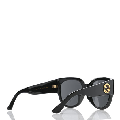 Gucci Acetate Square Frame Sunglasses GG0142SA Black 3 of 8