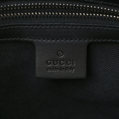 Gucci Soft GG Supreme Monogram Web Belt Bag Black Grey 6 of 7