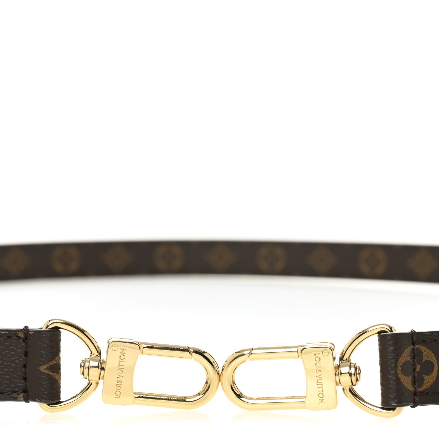 Louis Vuitton Monogram Bandouliere 20mm Adjustable Shoulder Strap 3 of 4