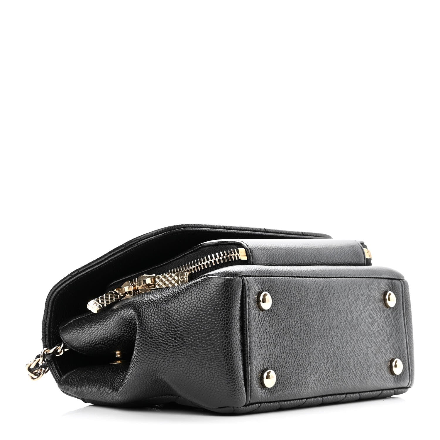 Chanel Caviar Quilted Mini Business Affinity Flap Black 4 of 10