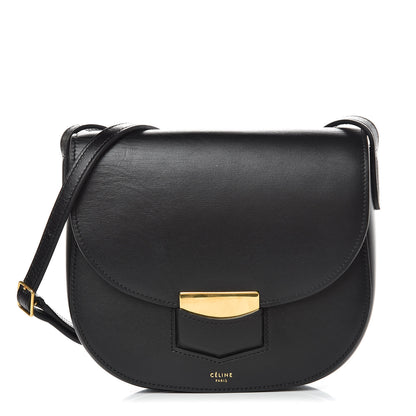 Celine Palmelato Calfskin Small Trotteur Black 1 of 7
