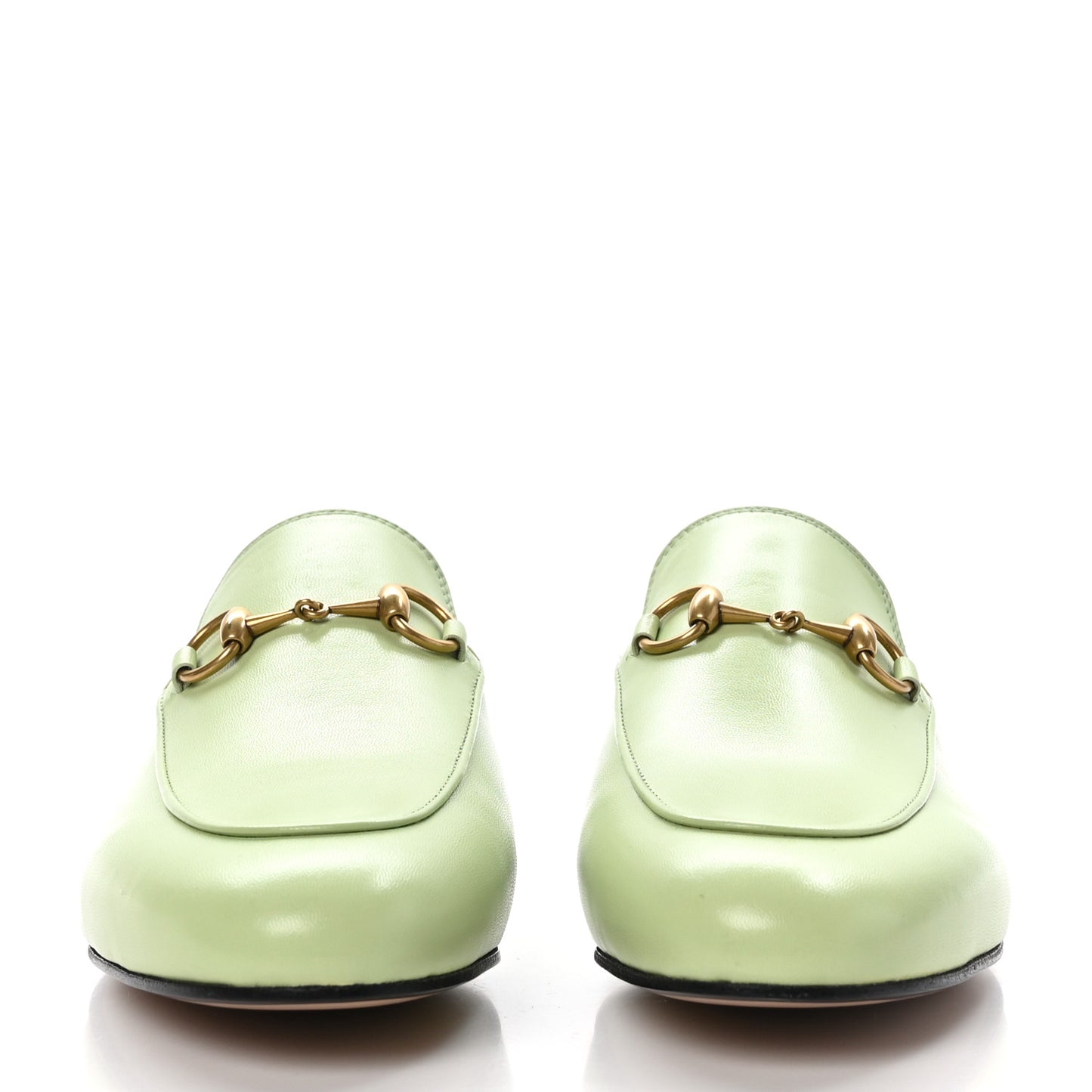 Malaga Kid Womens Princetown Slippers 37 Pistachio Green