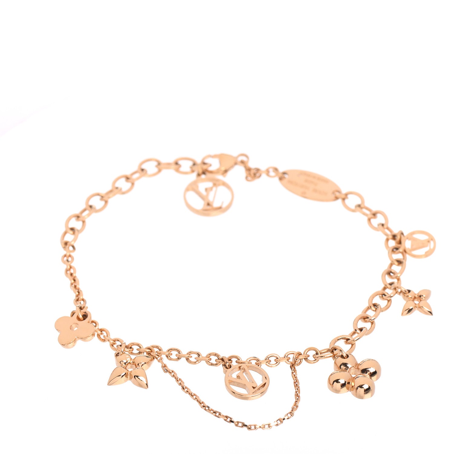 Louis Vuitton Metal Monogram Blooming Supple Bracelet 1 of 5