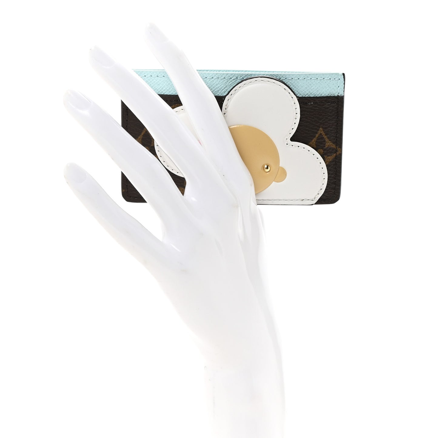 Monogram Vivienne Card Holder Animation Blue