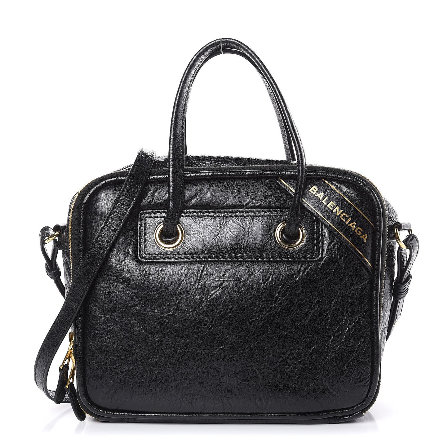 Agneau S Blanket Square Tote Black