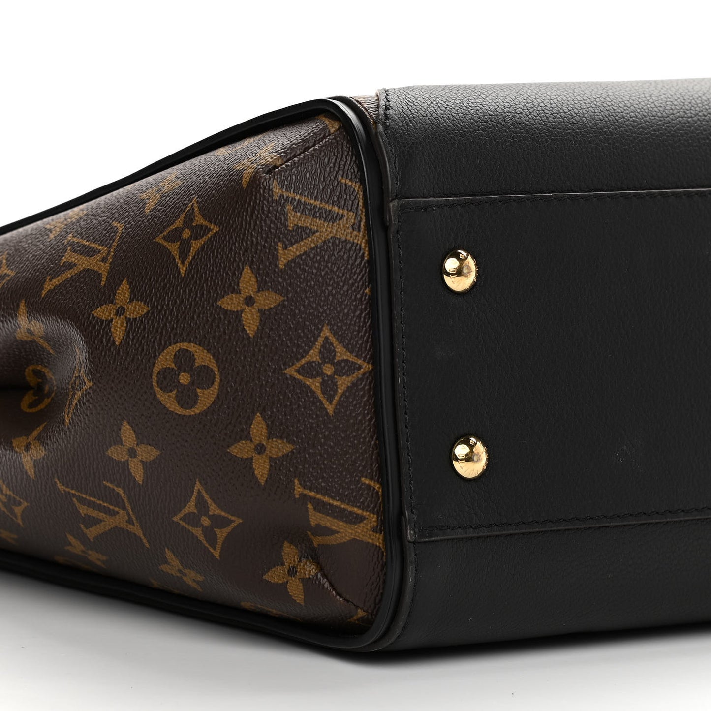 Calfskin Monogram Kimono Tote Black