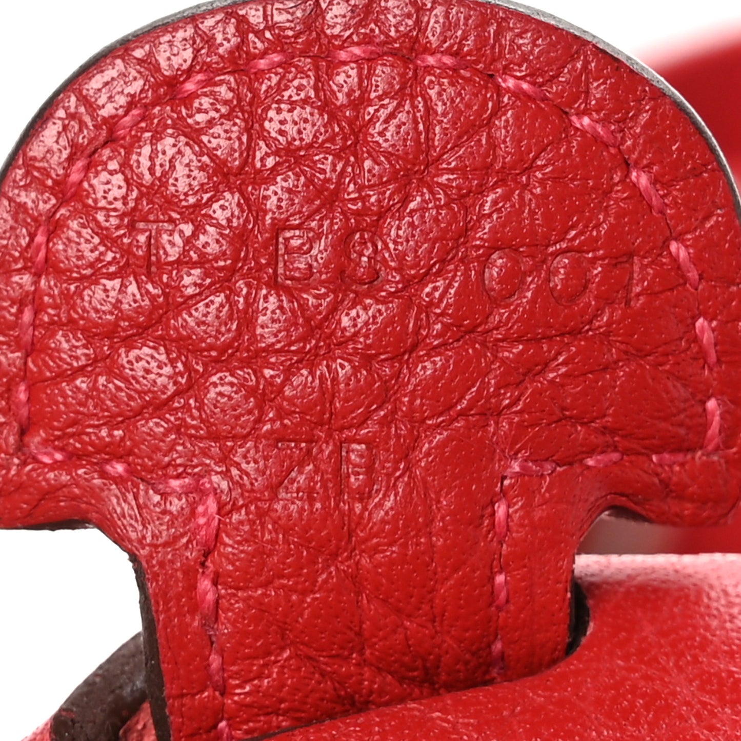 Taurillon Clemence Evelyne III PM Rouge Casaque