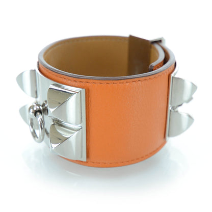 Hermes Swift Collier de Chien CDC Bracelet Orange 4 of 9