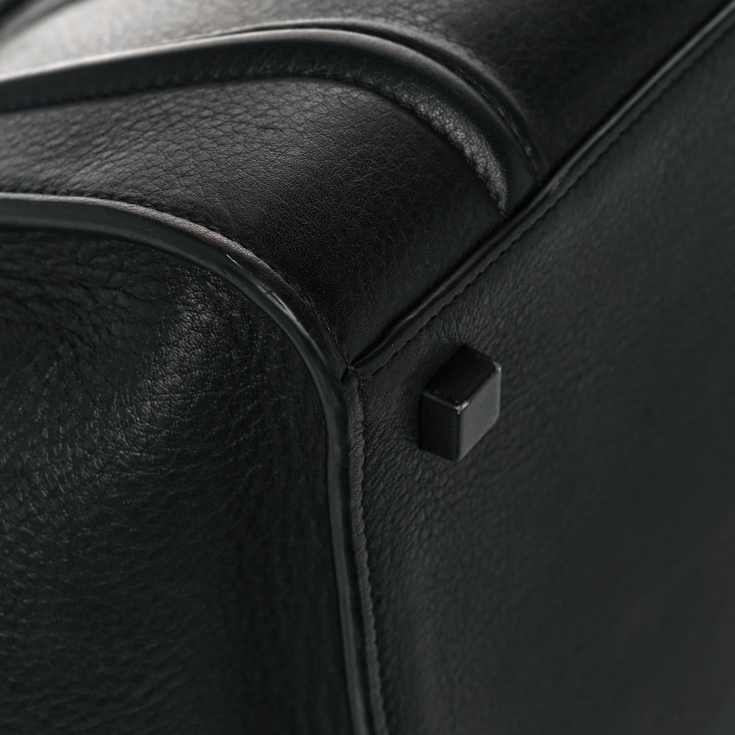Celine Supple Calfskin Large Phantom Luggage Black 8 of 14