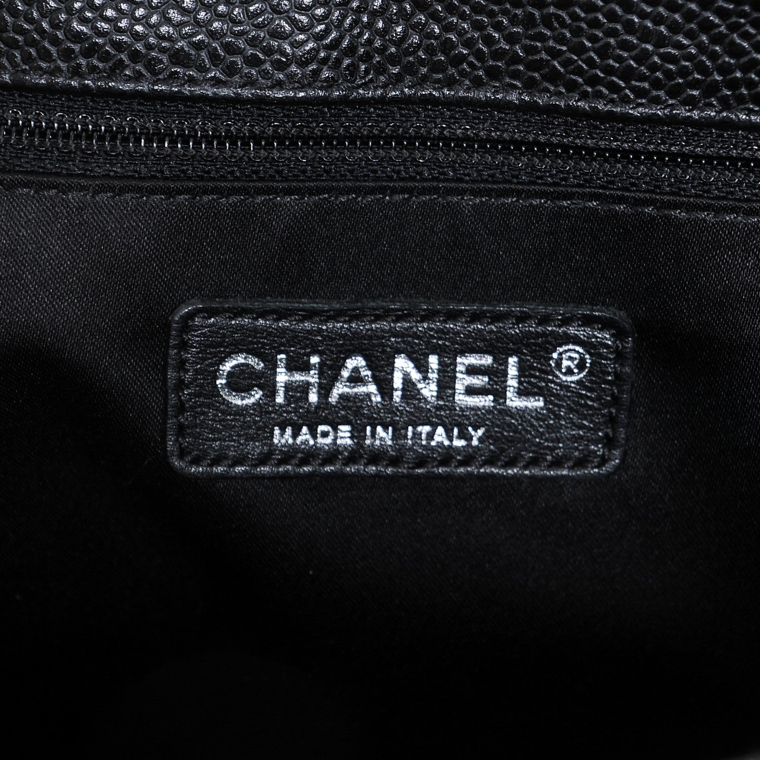 Chanel Caviar Quilted Grand Shopping Tote GST Black 6 of 7