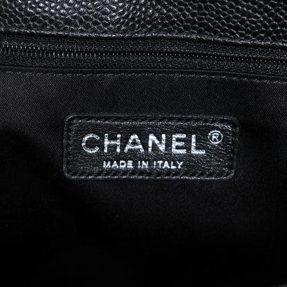 Chanel Caviar Quilted Grand Shopping Tote GST Black 6 of 7