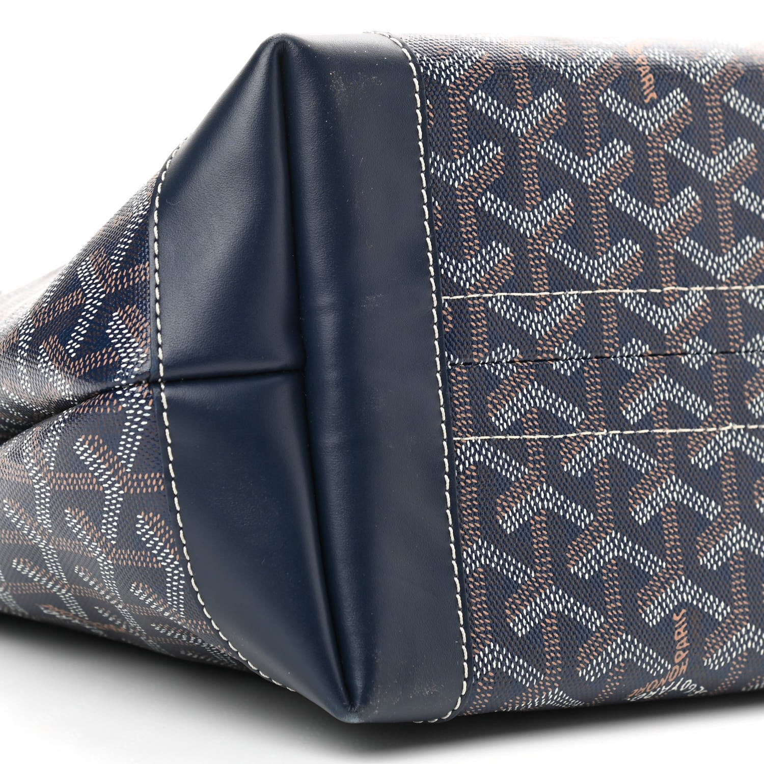Goyard Goyardine Bellechasse PM Navy 8 of 10