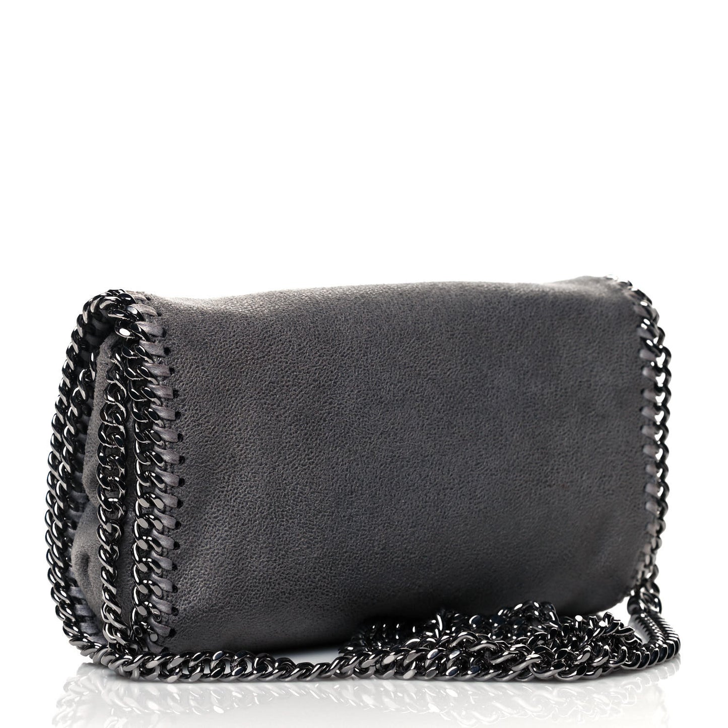 Shaggy Deer Falabella Crossbody Bag Light Grey