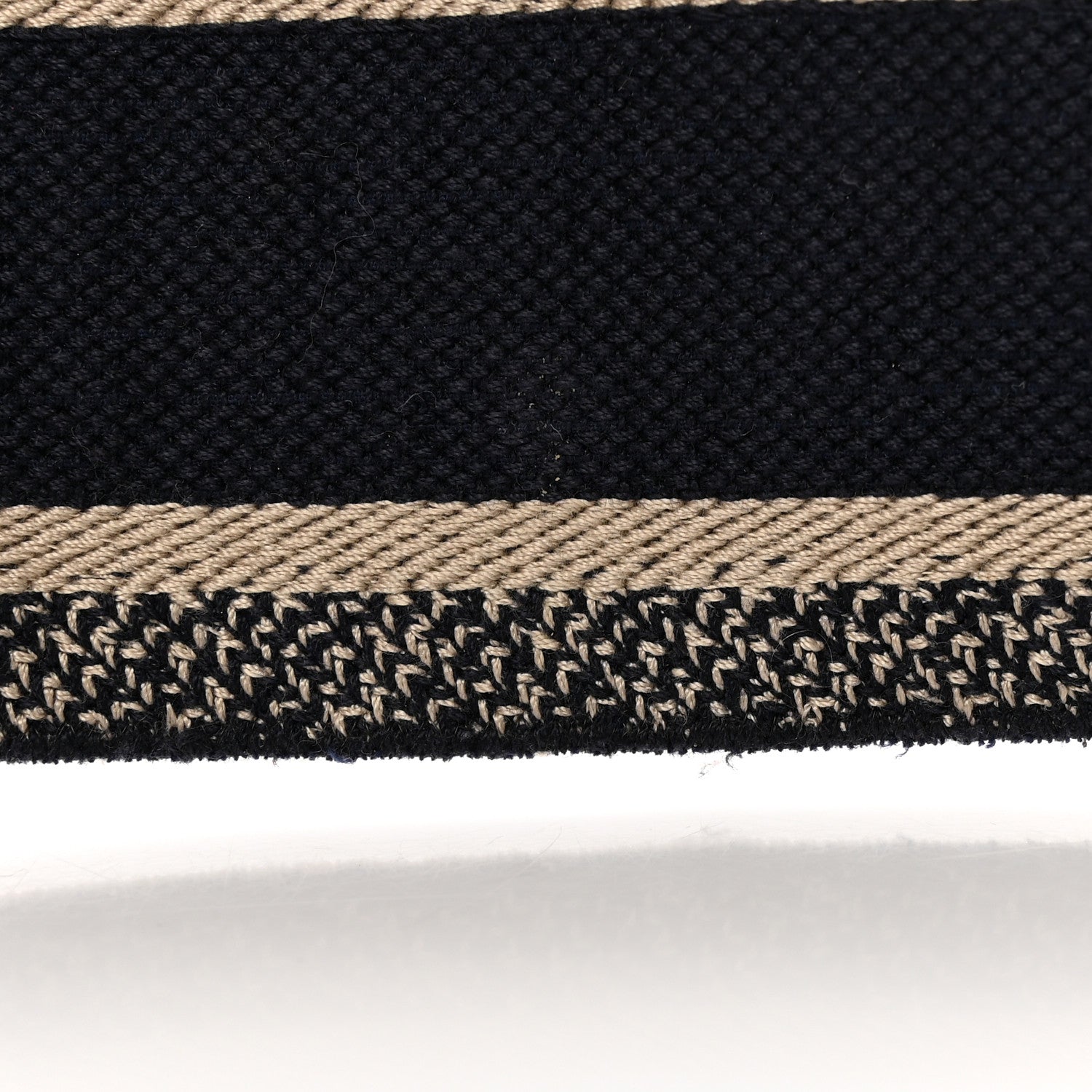 Christian Dior Canvas Embroidered Shoulder Strap Blue 6 of 7