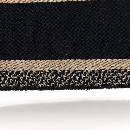 Christian Dior Canvas Embroidered Shoulder Strap Blue 6 of 7