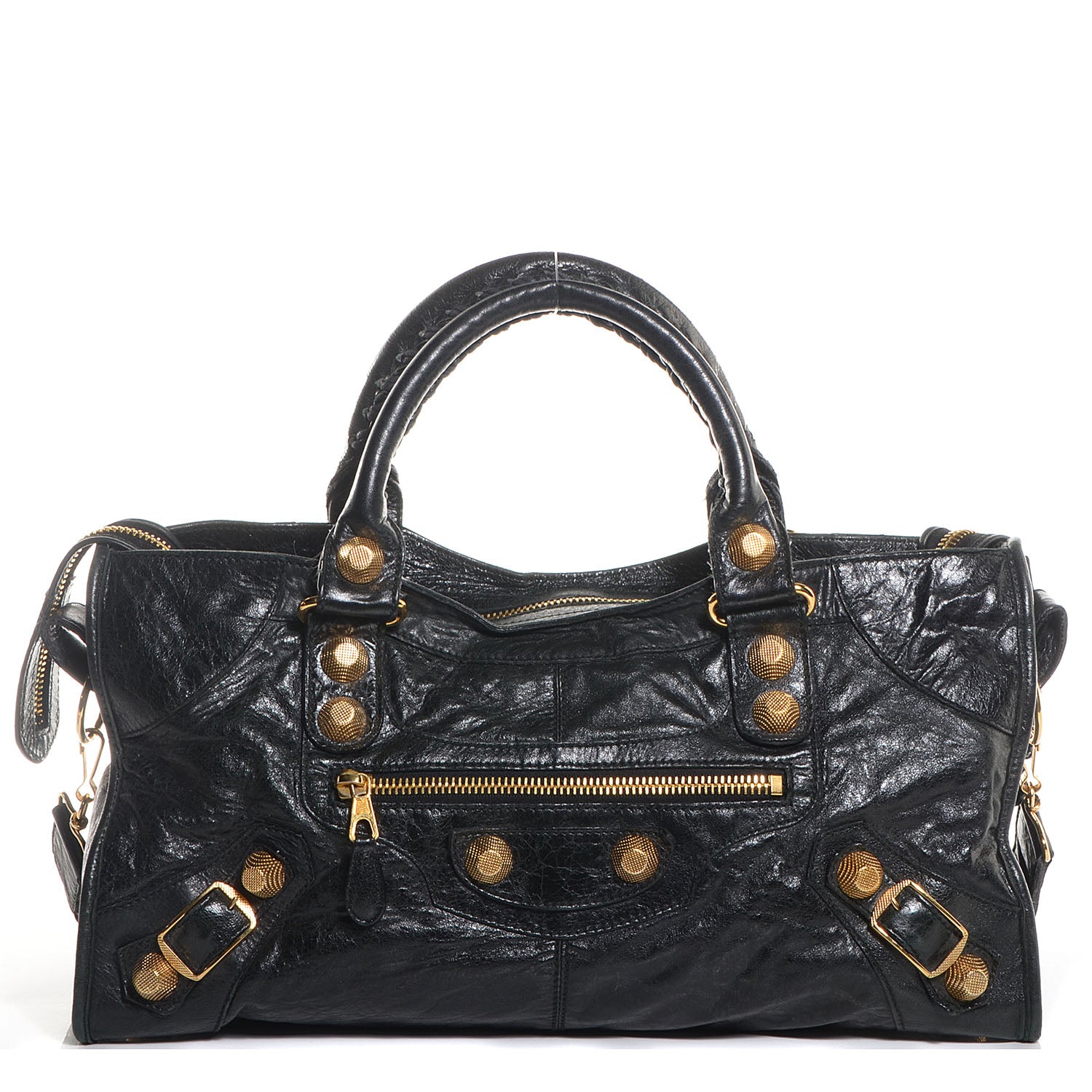Balenciaga Chevre Giant 21 Gold Hardware Part Time Black 1 of 14