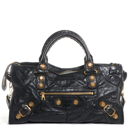 Balenciaga Chevre Giant 21 Gold Hardware Part Time Black 1 of 14