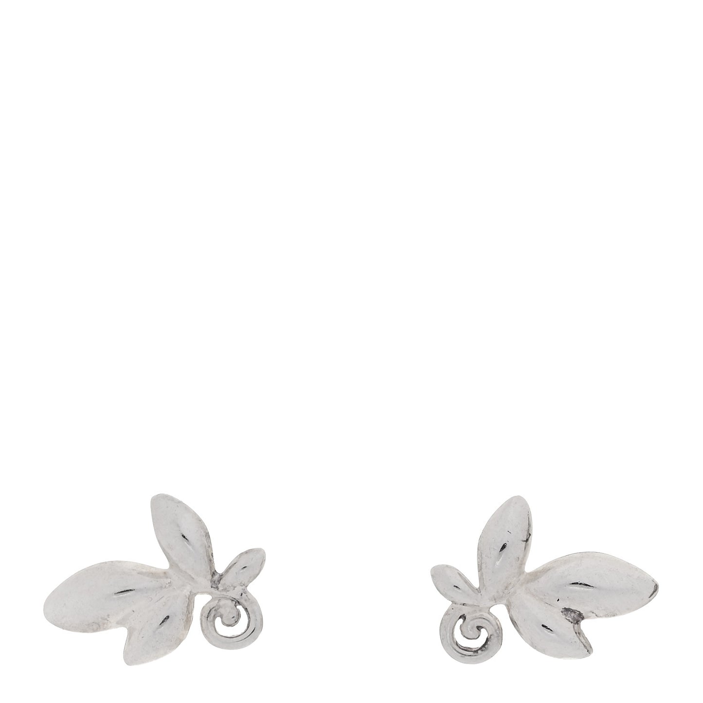 Sterling Silver Paloma Picasso Olive Leaf Earrings