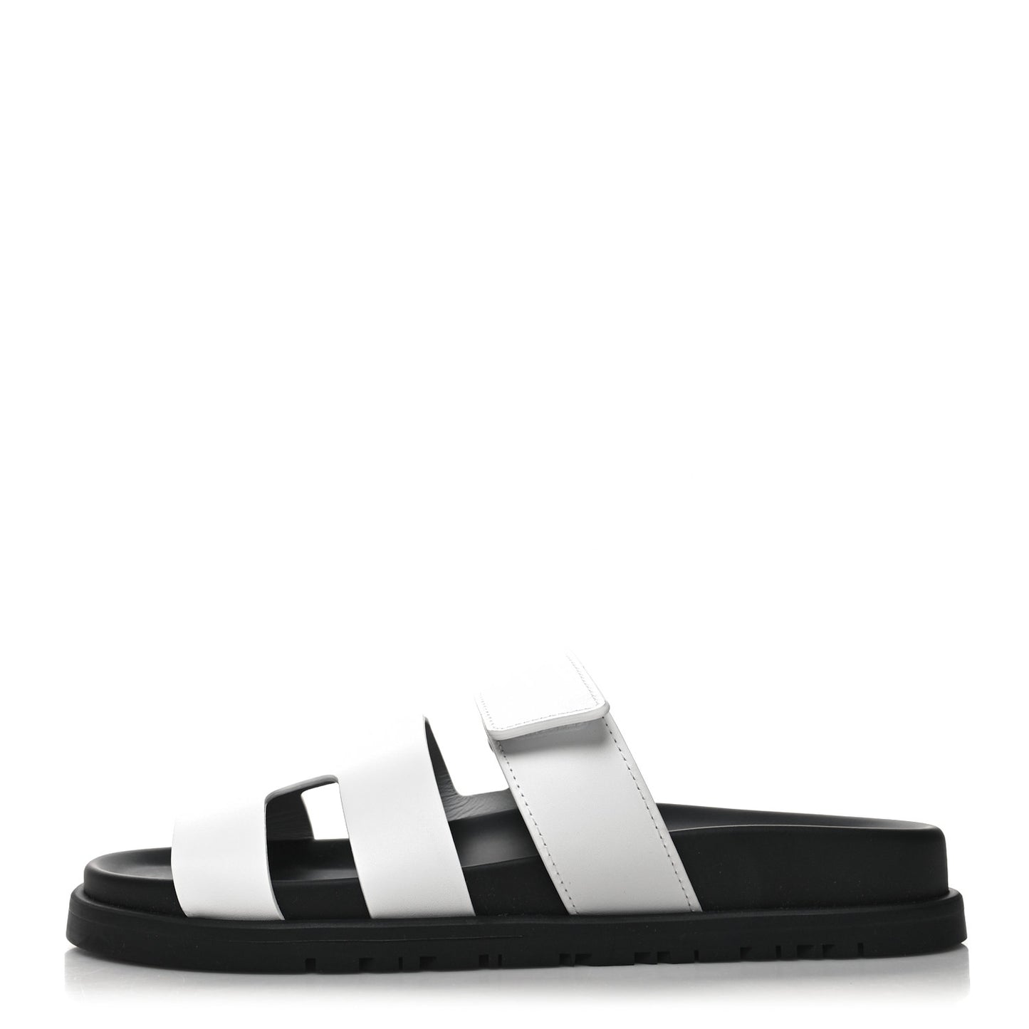 Calfskin Womens Chypre Sandals 36.5 White