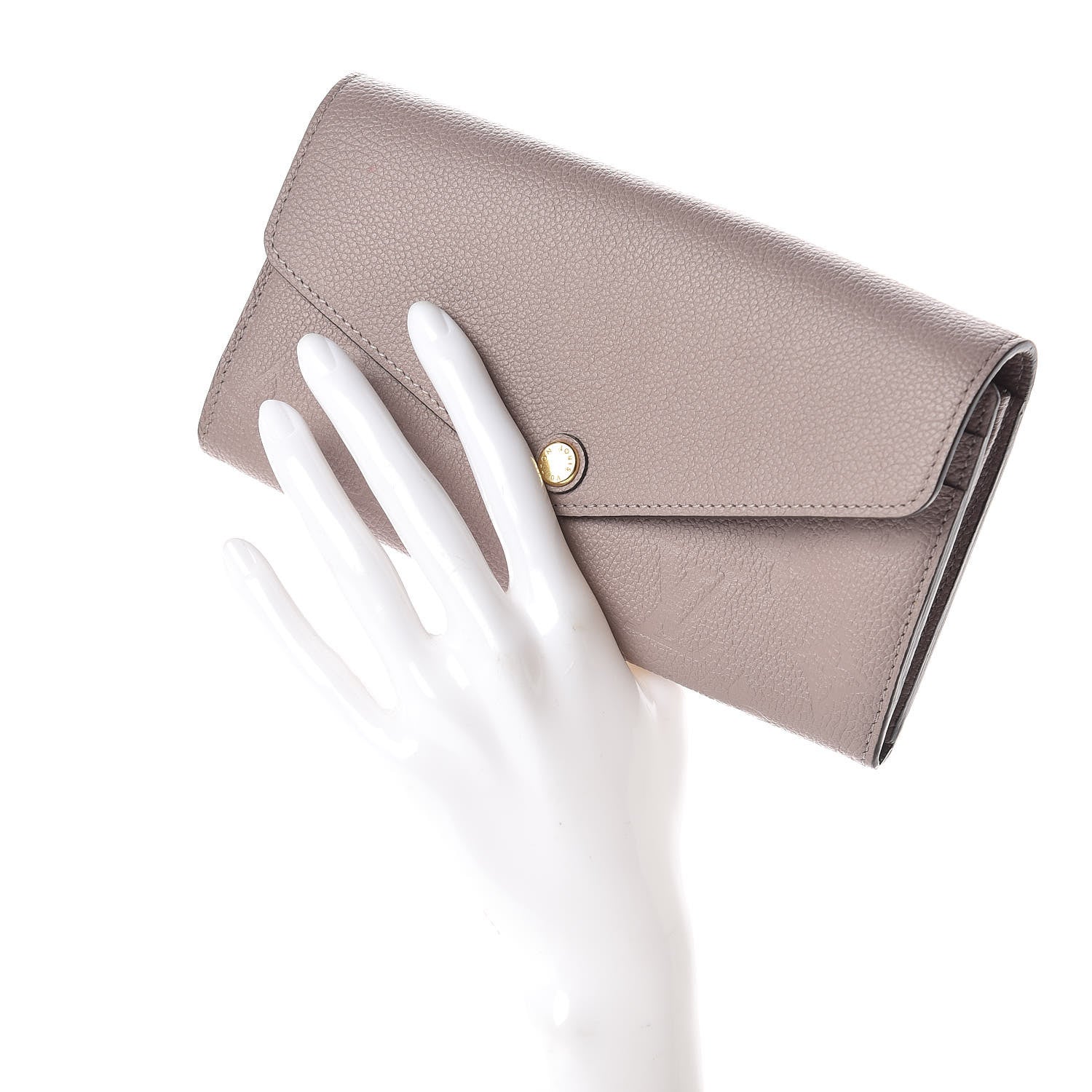 Louis Vuitton Empreinte Sarah Wallet NM Mastic 2 of 6