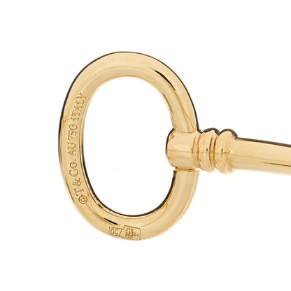 Tiffany 18K Yellow Gold Keys Wire Bracelet 3 of 3