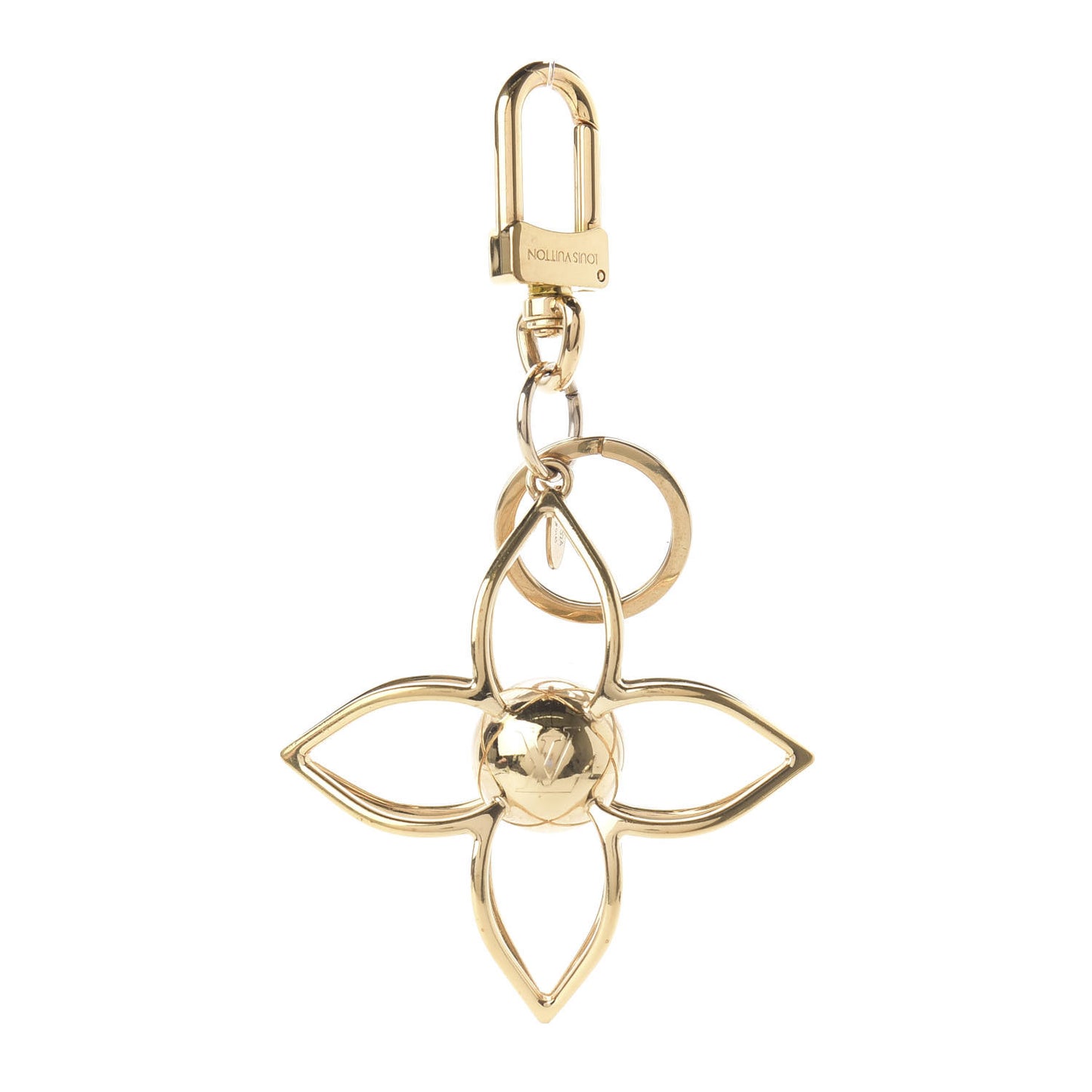 Sphere Bag Charm Gold