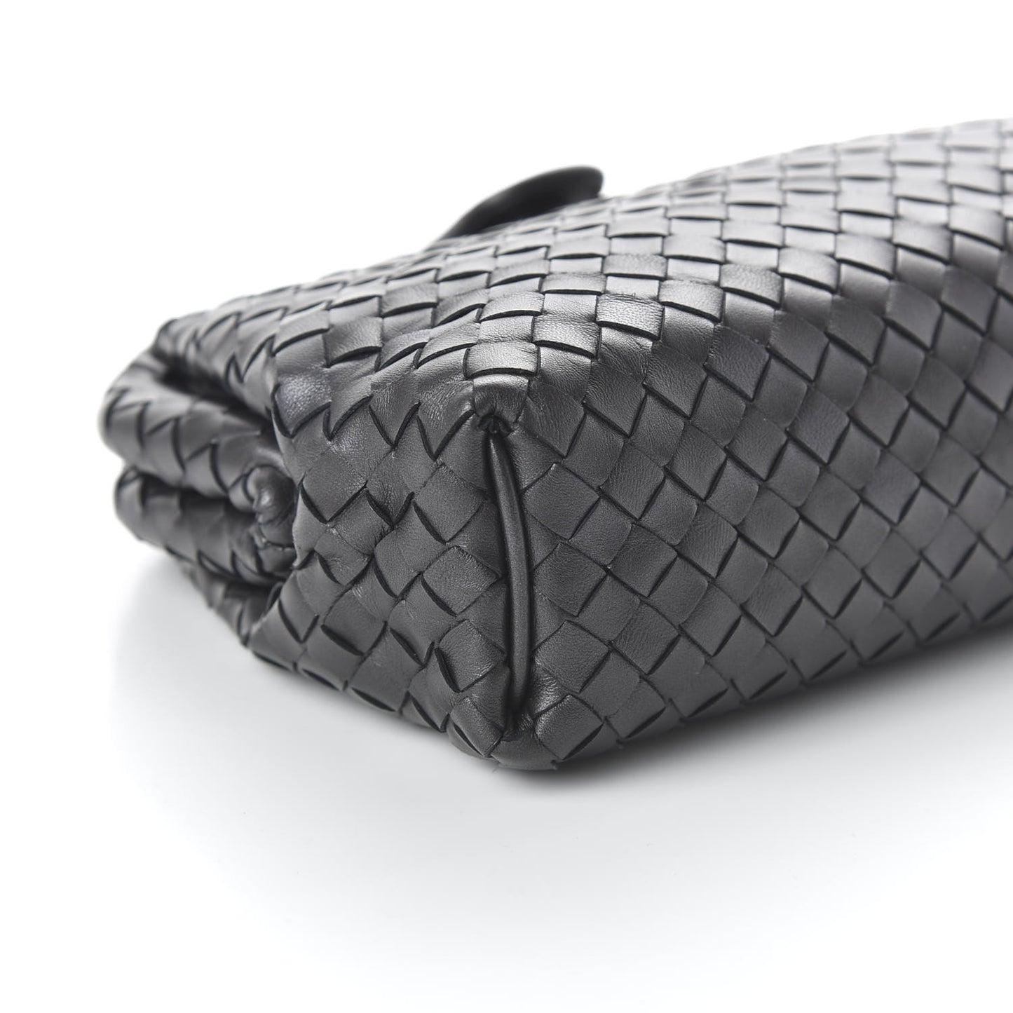 Nappa Intrecciato The Lauren 1980 Clutch Ebano