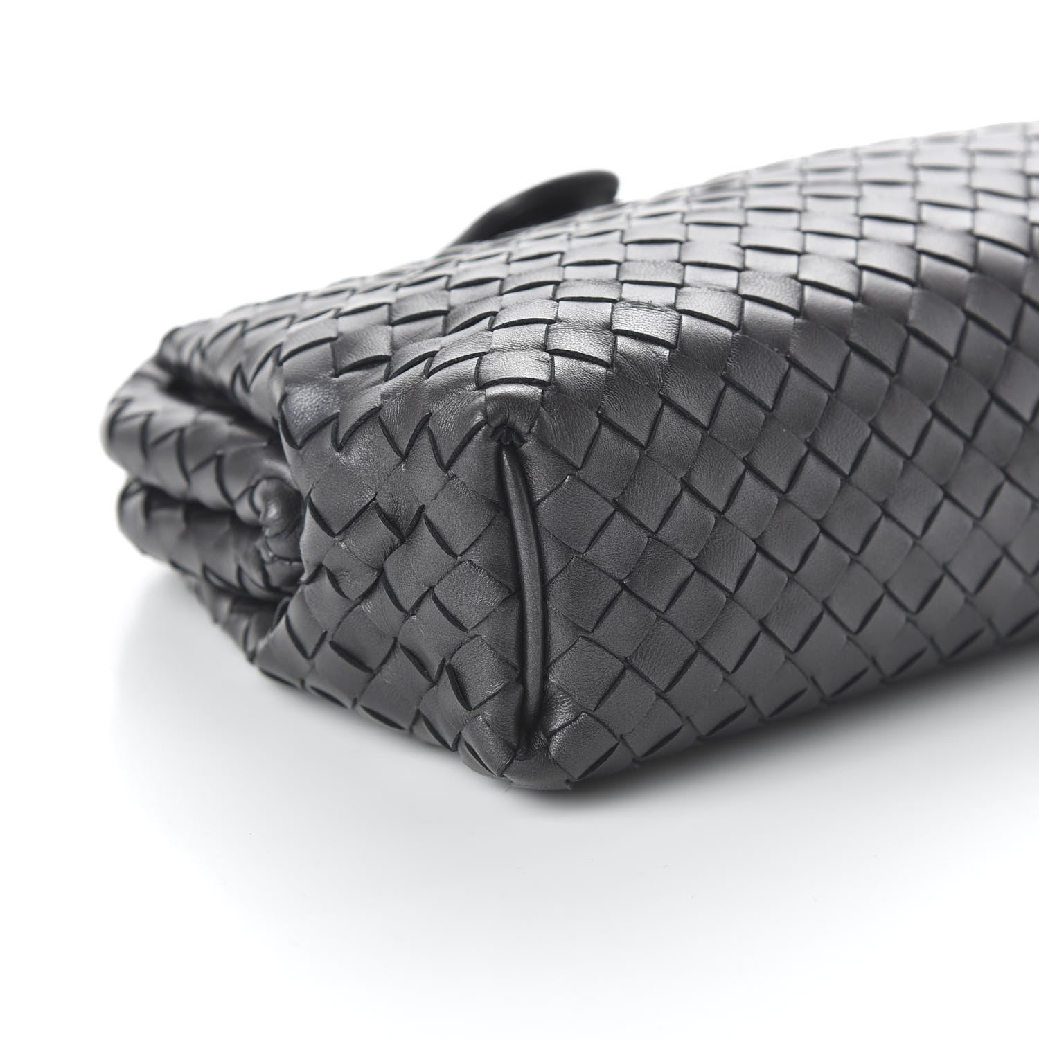 Bottega Veneta Nappa Intrecciato The Lauren 1980 Clutch Ebano 6 of 9