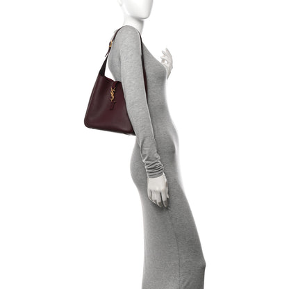 Saint Laurent Smooth Calfskin Small Le 5 A 7 Soft Hobo Rouge Legion 2 of 12