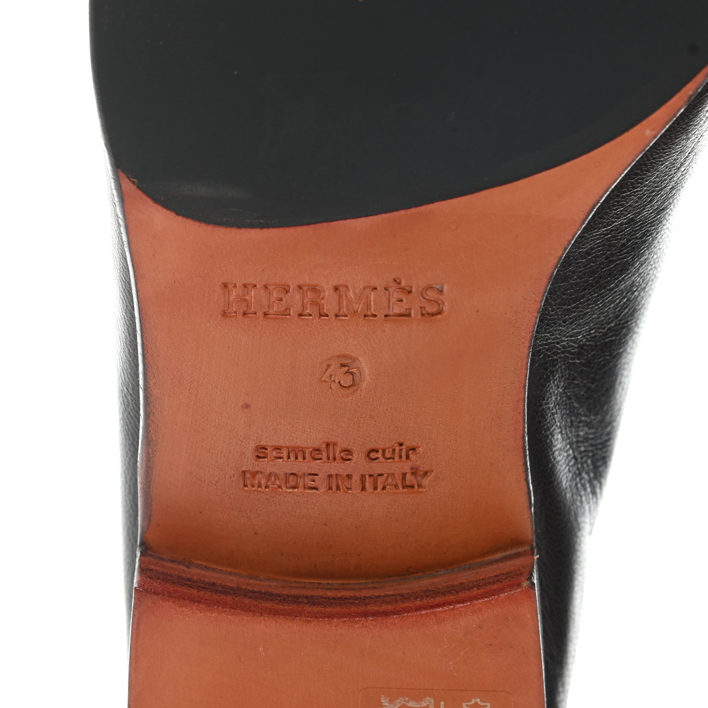 Goatskin Mens Paris Loafers 43 Cacao