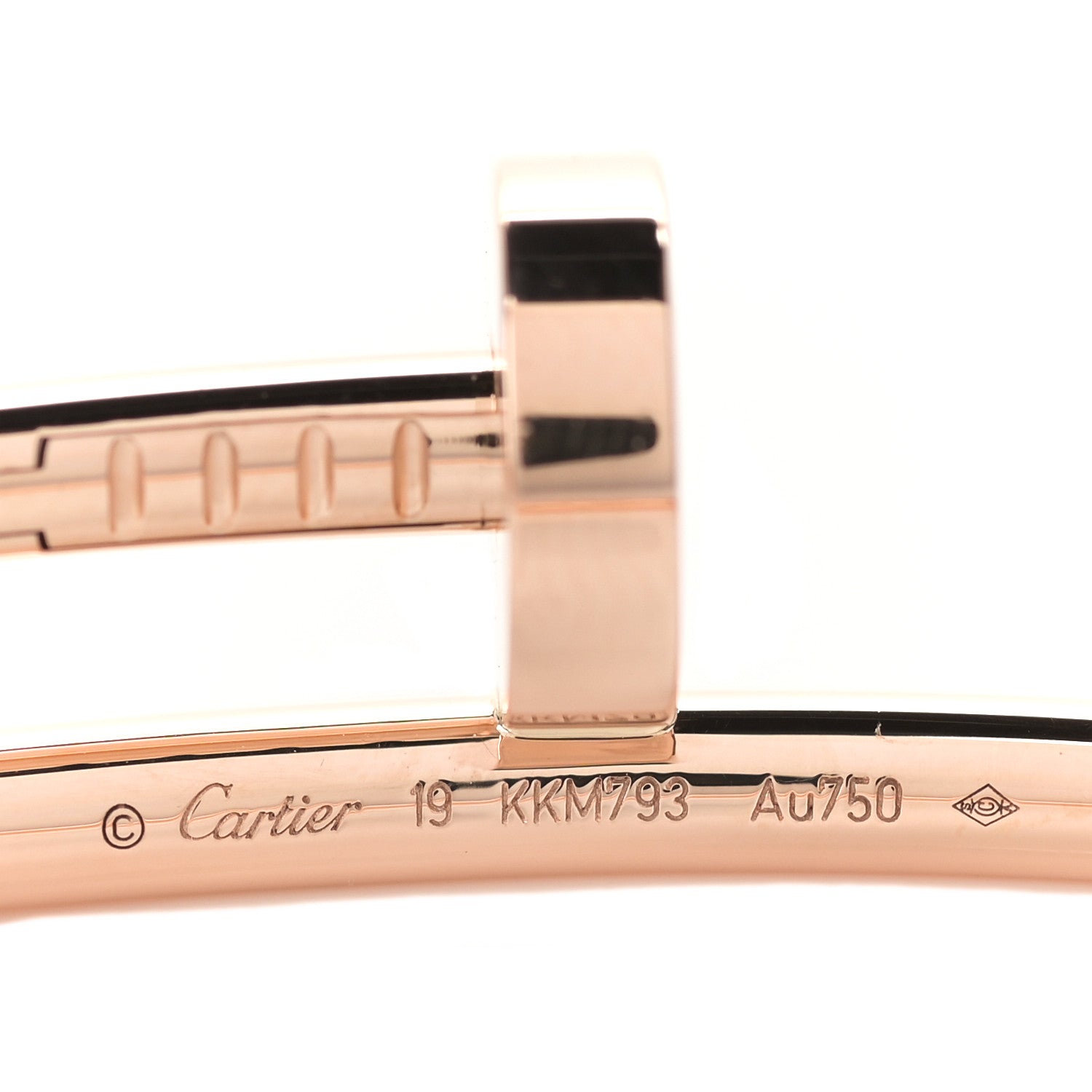 Cartier 18K Pink Gold Juste Un Clou Bracelet 19 4 of 5