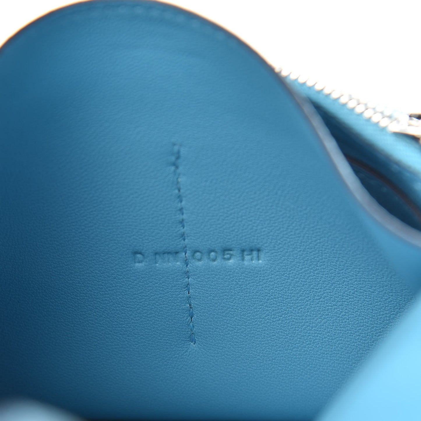 Togo Dogon Compact Wallet Blue du Nord