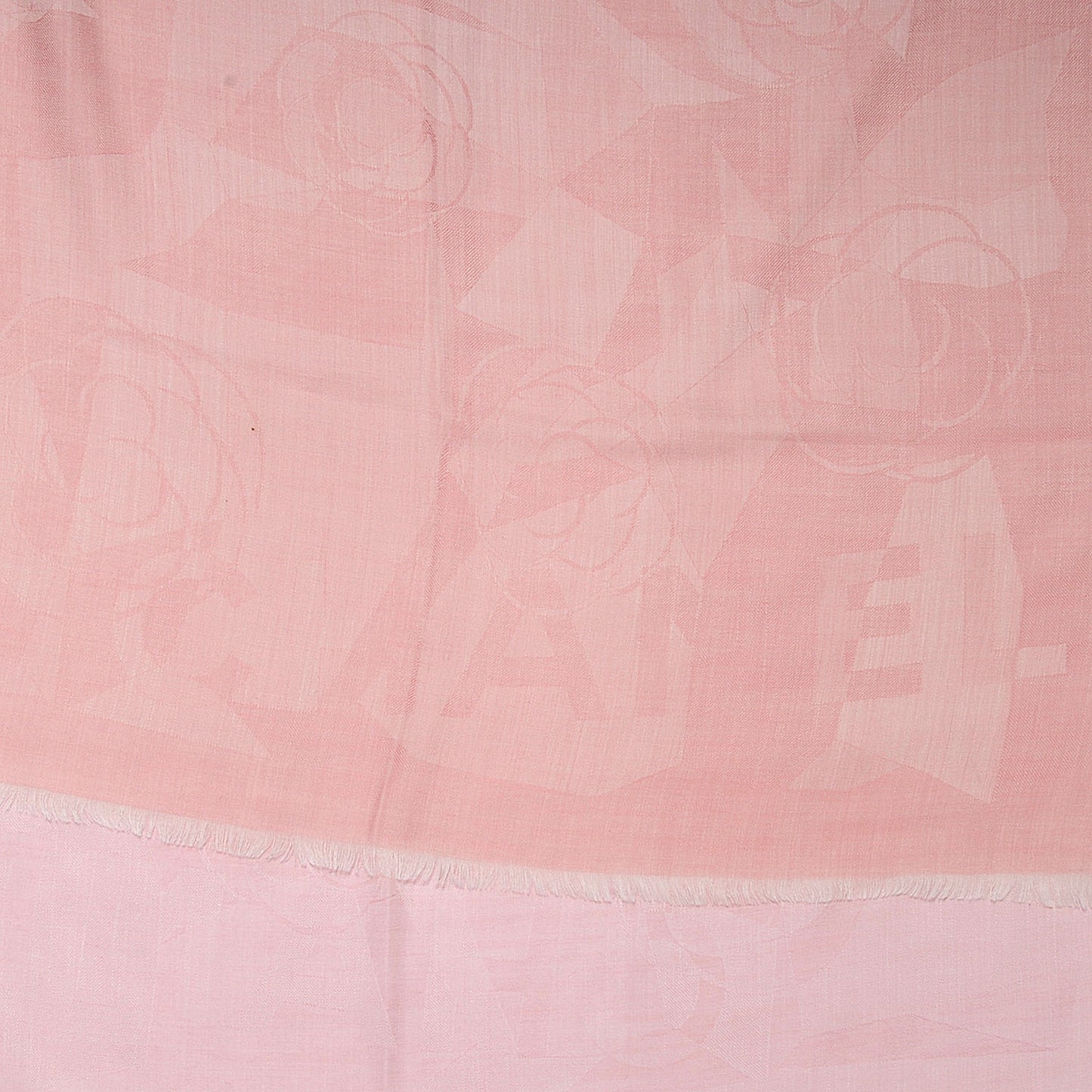 Cashmere Silk Camellia Scarf Shawl Pink