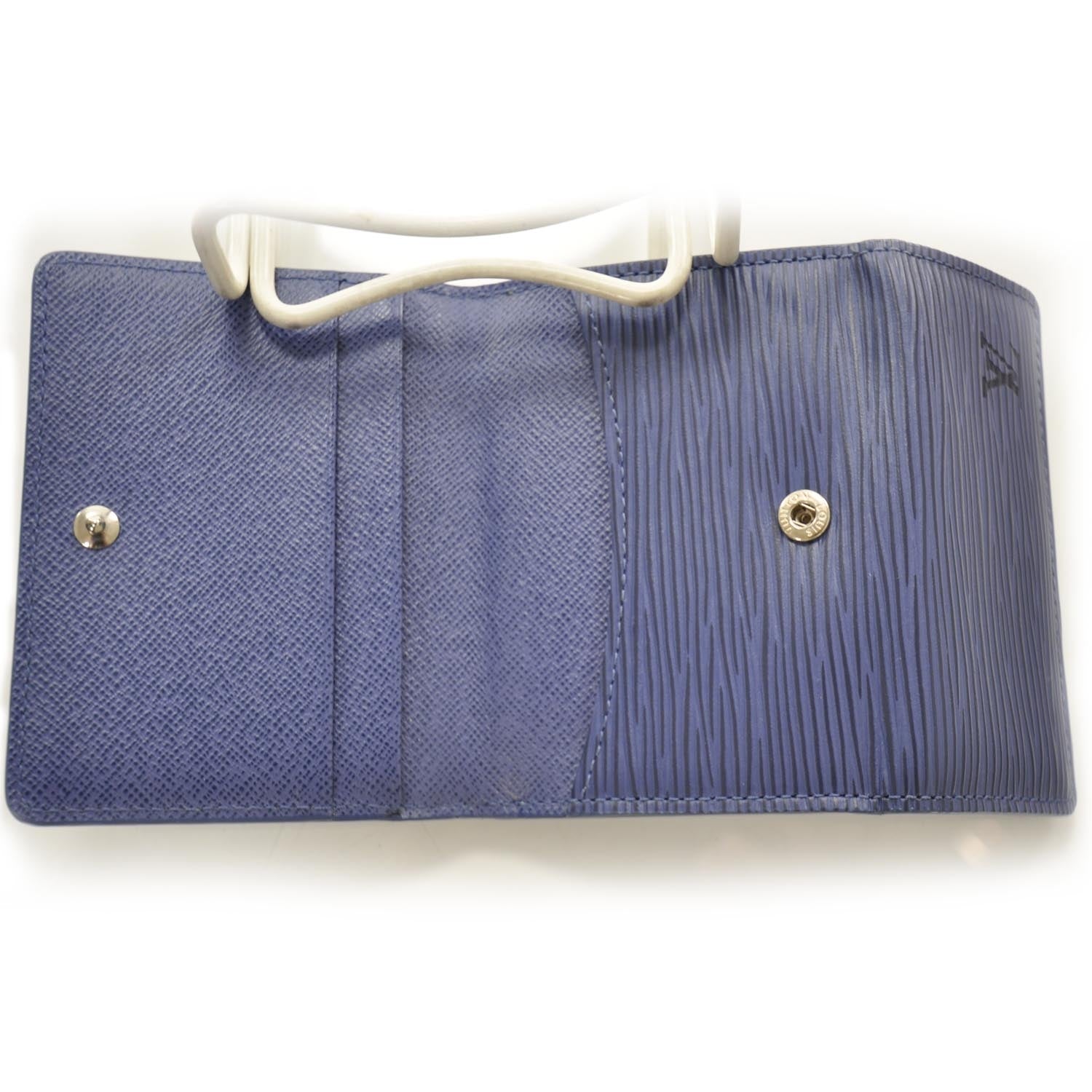 Louis Vuitton Epi Ludlow Wallet Blue 6 of 6