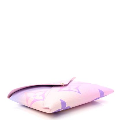 Louis Vuitton Monogram Giant Spring In The City Kirigami Pochette Set Sunrise Pastel Midnight Fuchsia Sunset Kaki 5 of 10